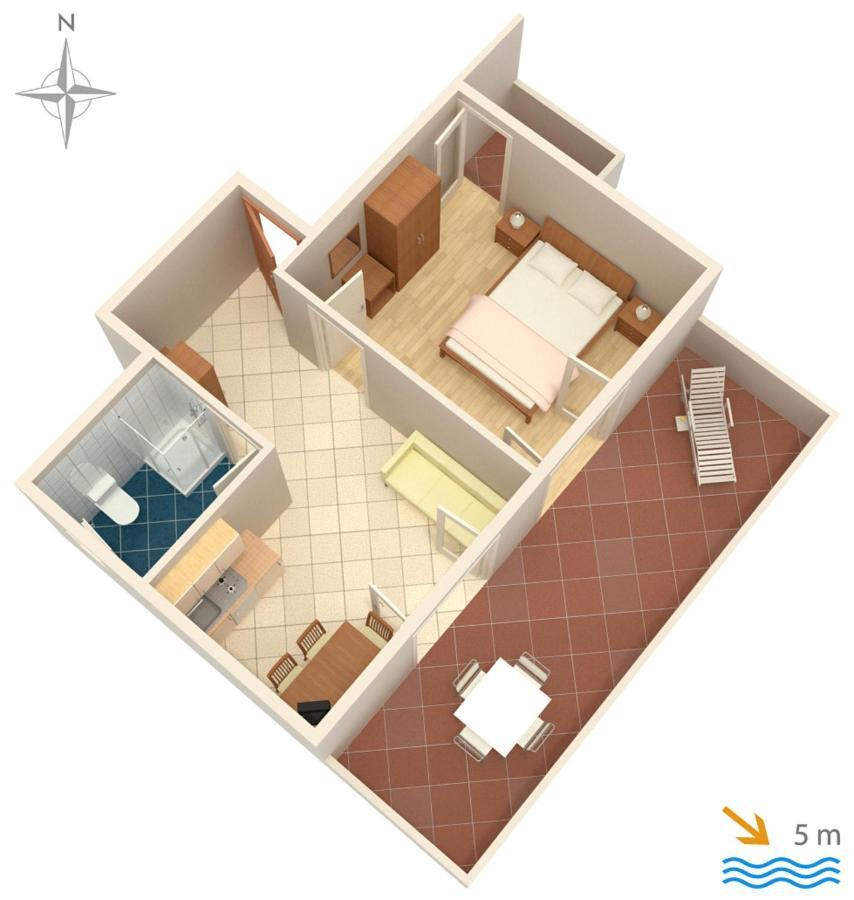 Apartment Mandre 4093b Eksteriør billede